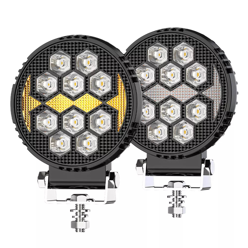 4 Inch Round LED Work / Off-Road Light - OM-930D-12