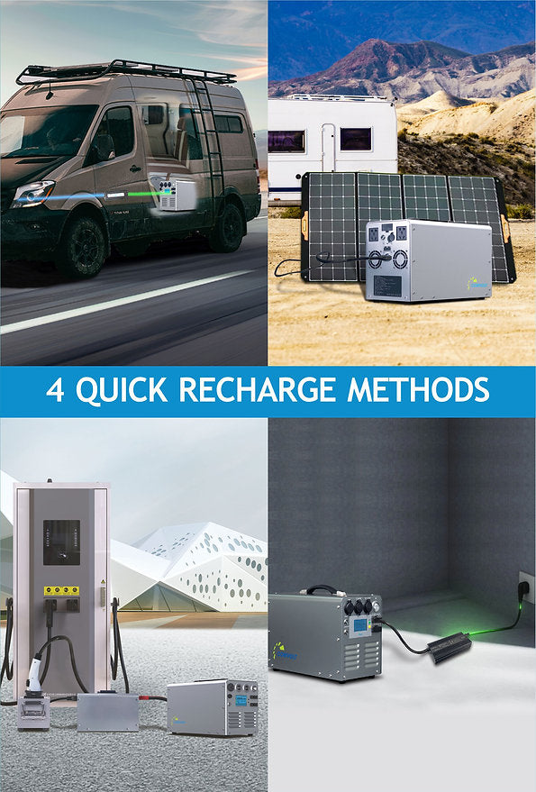 Comvolt 4000 Portable Power Station 12V313Ah (4.006kWH)