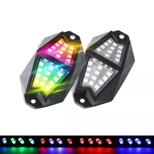 Rock Lights - RGB Chasing Universal - Bluetooth and RC