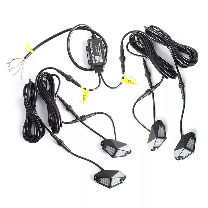 Rock Lights - RGB Chasing Universal - Bluetooth and RC