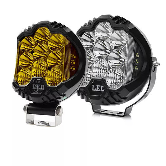 7 and 5 Inch Off-Road Combo-Beam Lights - OM-909