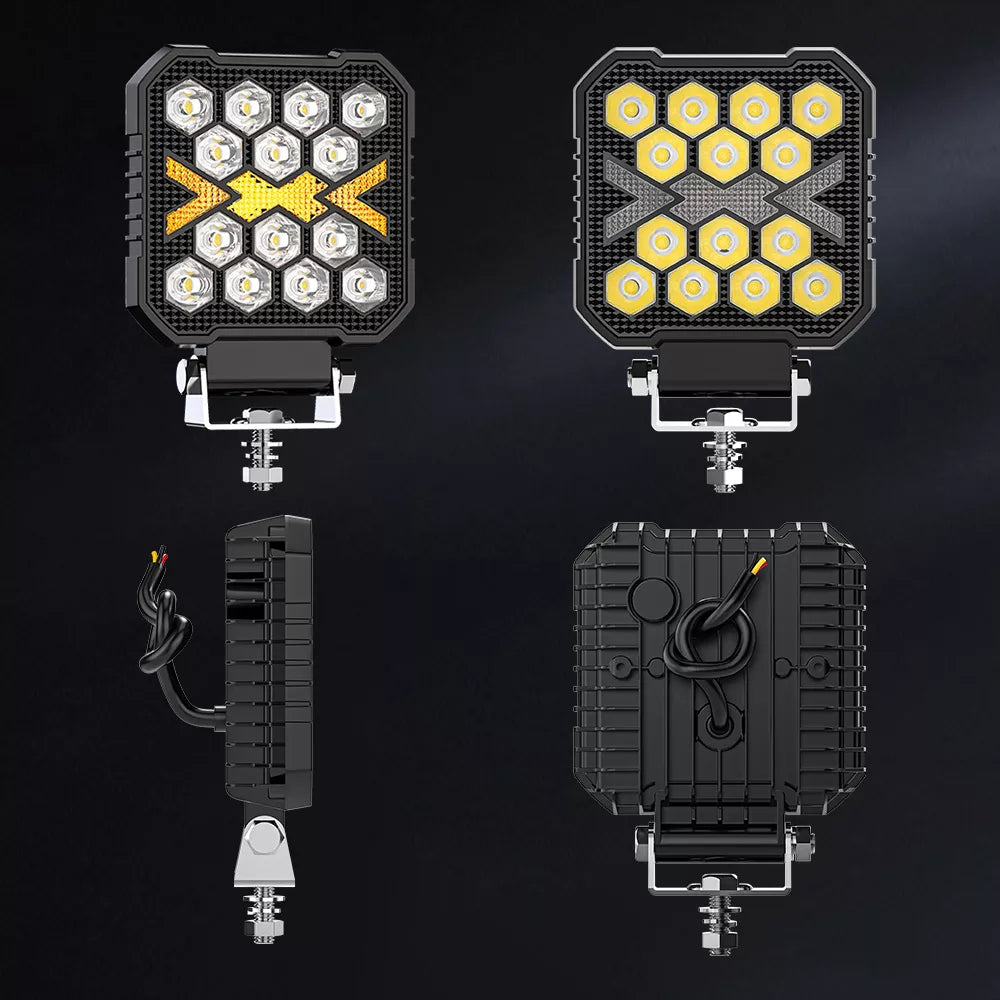 4 Inch Square LED Work / Off-Road Light - OM-950D-14
