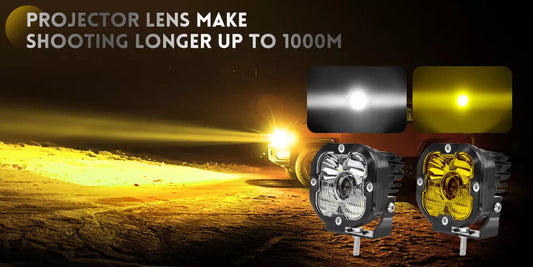3 Inch Cube Off-Road Combo-Beam Lights - OM-L030