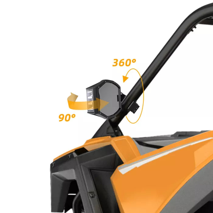 Universal UTV Mirrors Lights With Turn Signals OM-SM996