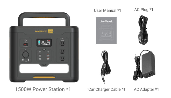 Hiker U1500 Portable Power Station