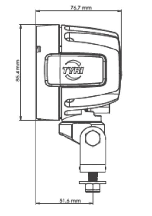 TYRI D8  2500 Swivel Base