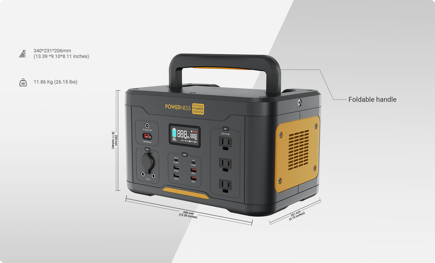 Hiker U1000 Portable Power Station