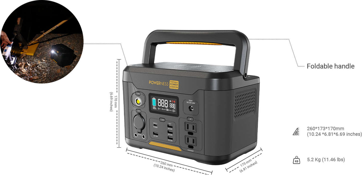 Hiker U500 Portable Power Station